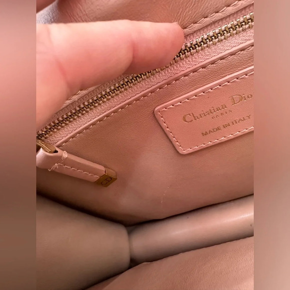 Christian Dior 30 Montaigne Shoulder Bag Beige Leather - Picture 10 of 13